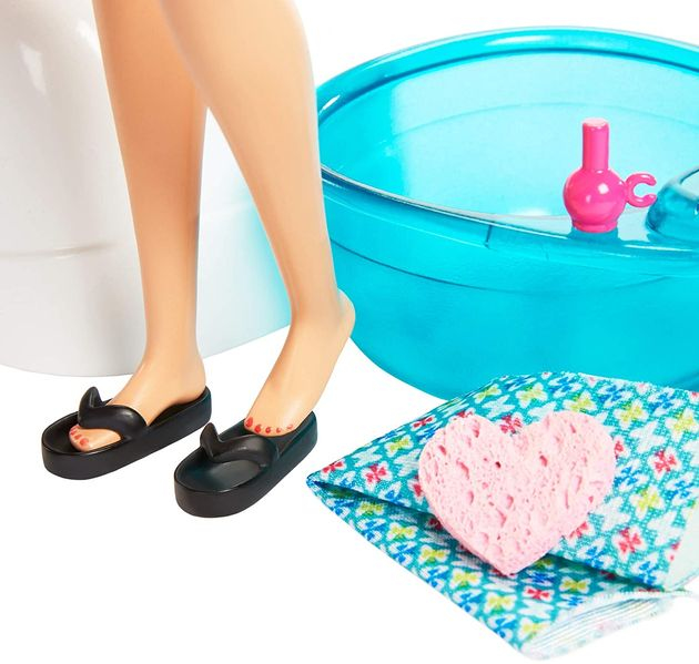 Игровой Набор Барби Спа Салон Педикюр и Маникюр Barbie Mani-Pedi Spa изображение 3