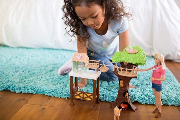 Barbie Animal Rescuer Doll & Playset