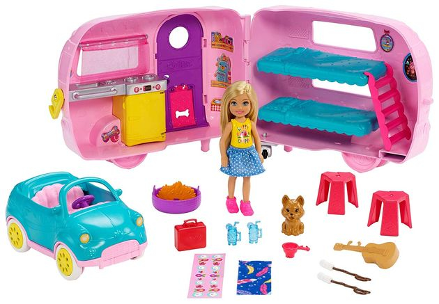Игровой набор Барби клуб Челси кемпер трейлер Barbie Club Chelsea Camper изображение 2