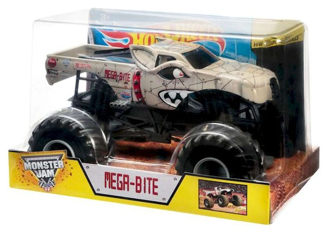 Внедорожник белый Monster Jam Mega Bite Vehicle Hot Wheels (BGH40)