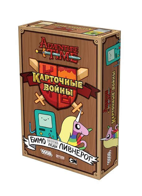 Настольная игра Время Приключений: Карточные войны - Бимо против Леди Ливнерог изображение 2