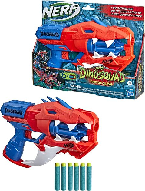 Бластер Нерф Дино Диносквад Раптор - Слэш Nerf DinoSquad Raptor-Slash изображение 4