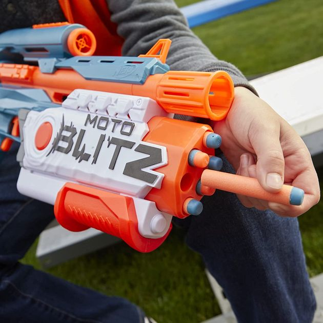 Бластер Нерф Элит Мотоблиц NERF Elite 2.0 Motoblitz изображение 4