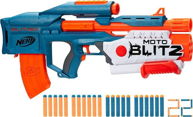 Бластер Нерф Элит Мотоблиц NERF Elite 2.0 Motoblitz изображение 