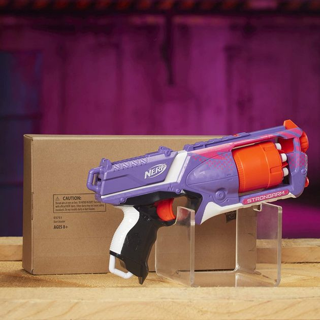 Бластер Нерф Элит Стронгарм Nerf N-Strike Elite Strongarm Blaster изображение  1