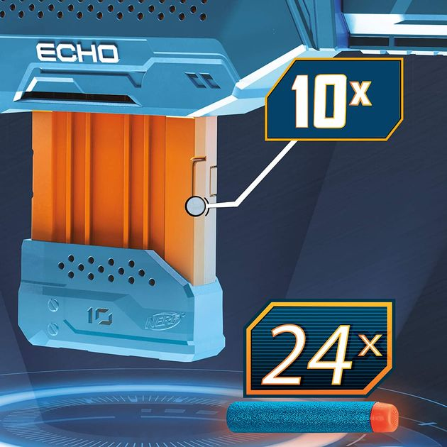 Бластер Нерф Элит 2.0 Ехо NERF Elite 2.0 Echo CS-10 изображение 4