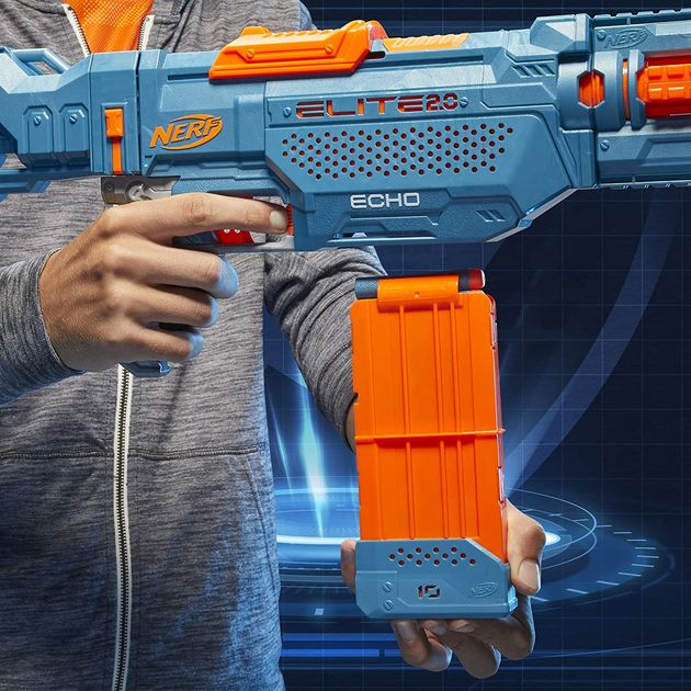 Бластер Нерф Элит 2.0 Ехо NERF Elite 2.0 Echo CS-10 изображение 9