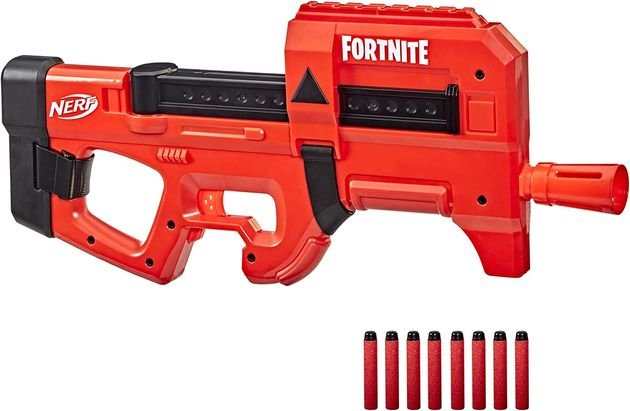 Моторизированный Бластер Нерф Фортнайт Компакт SMG Nerf Fortnite Compact SMG изображение 