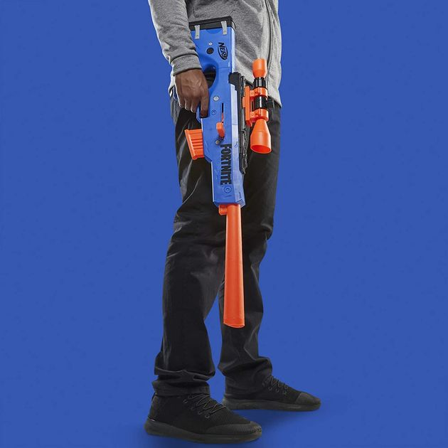 Бластер Нерф Фортнайт синий NERF Fortnite BASR-R  изображение 1