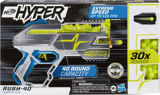 Бластер Нерф Гипер Сейдж Nerf Hyper Siege-50 Pump-Action изображение 4