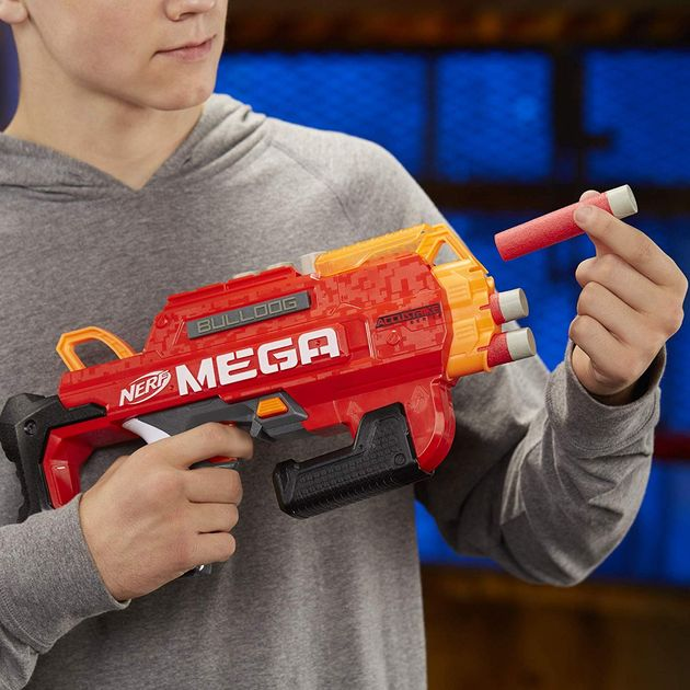 Бластер Нерф Мега Бульдог Nerf Accustrike Mega Bulldog Toy фото 3