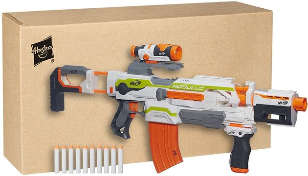 Бластер Нерф Модулус Nerf N-Strike Modulus ECS-10 Blaster изображение 1