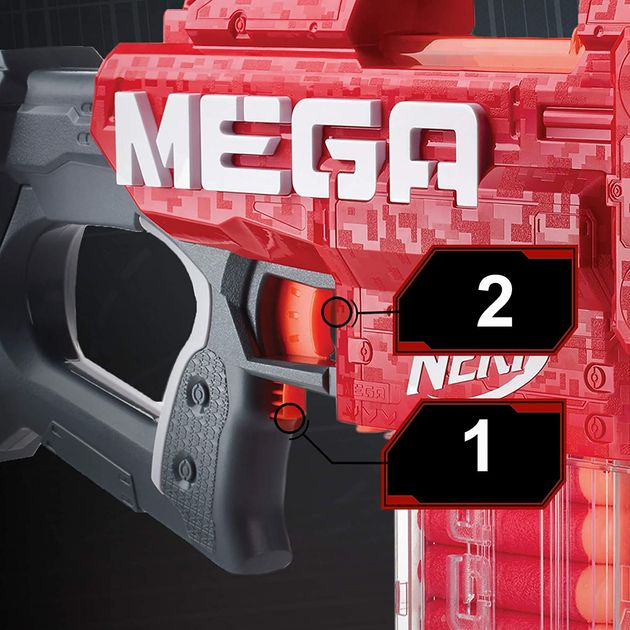 Бластер Нерф Мото Страйк Nerf Mega Motostryke изображение 2