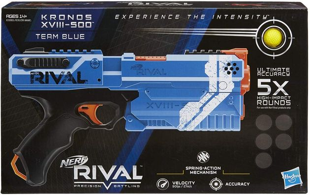 Бластер Нерф Райвал Кронос Nerf Rival Kronos Xviii-500 (Blue) E3381 изображение 3