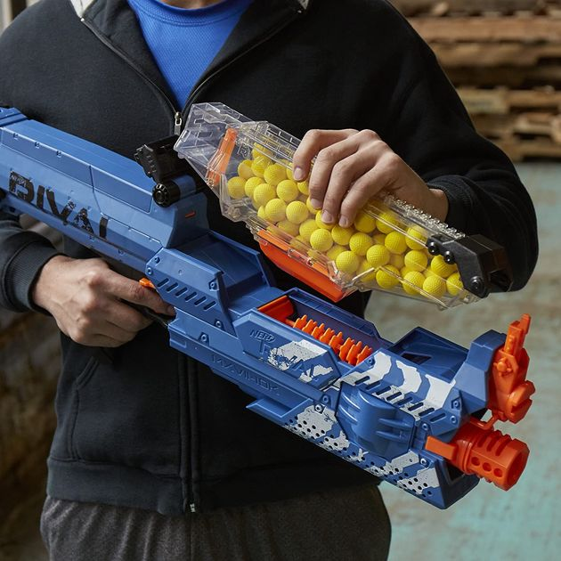 Бластер Нерф Райвал Немезис синий Nerf Rival Nemesis MXVII-10K изображение 4