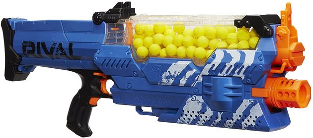 Бластер Нерф Райвал Немезис синий Nerf Rival Nemesis MXVII-10K изображение 