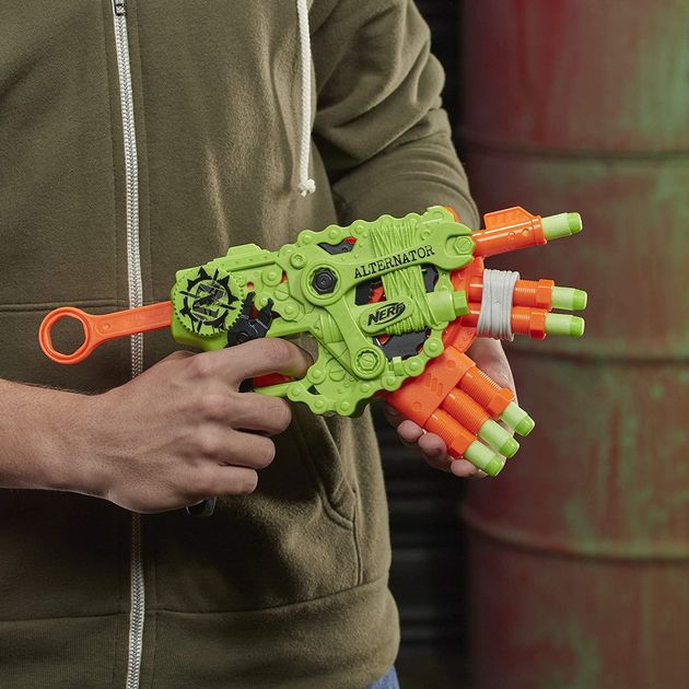 Бластер Нерф Зомби Страйк Альтернатор Nerf Zombie Strike Alternator изображение 2