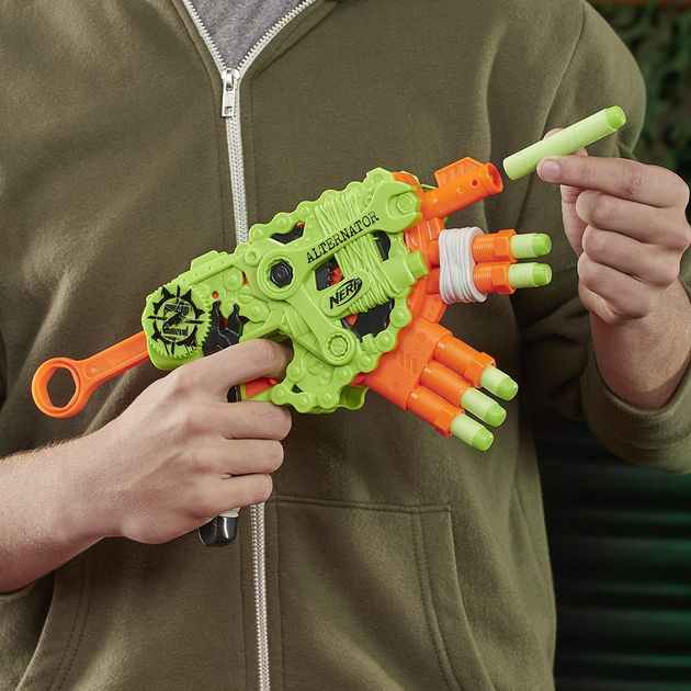 Бластер Нерф Зомби Страйк Альтернатор Nerf Zombie Strike Alternator изображение 6