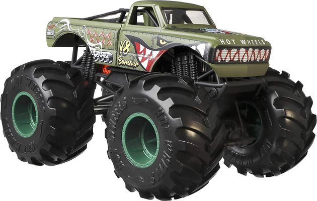 Джип-внедорожник Бомбер Хот Вилс Hot Wheels Monster Trucks изображение 