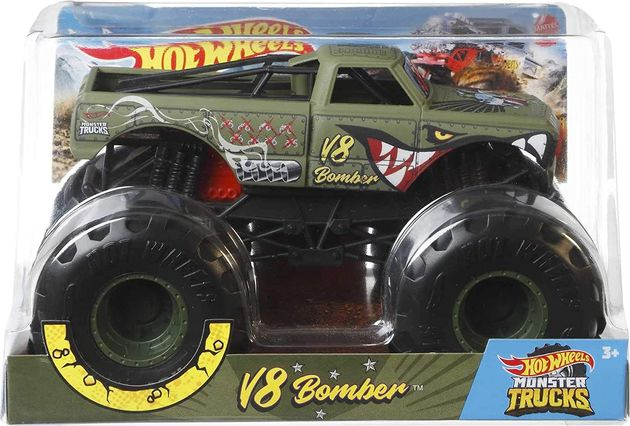 Джип-внедорожник Бомбер Хот Вилс Hot Wheels Monster Trucks изображение 2