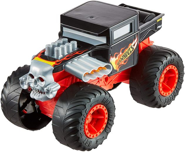 Джип Хот Вилс Монстр Трак Бон Шейкер Hot Wheels Monster Truck Bone Shaker GCG07 изображение 4