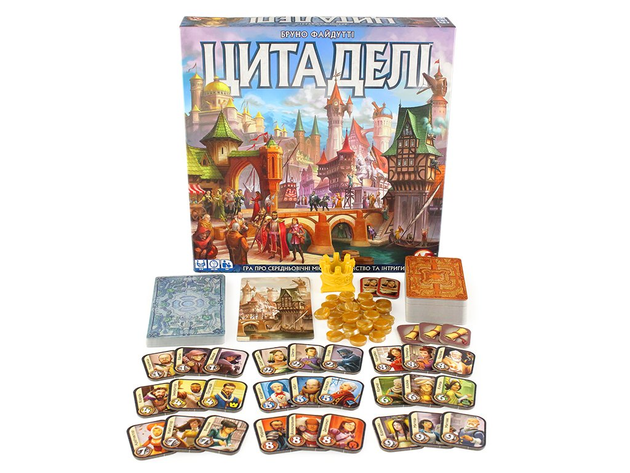 Настольная игра Цитадели Делюкс Цитаделі (укр.версия) Citadels 2016 изображение