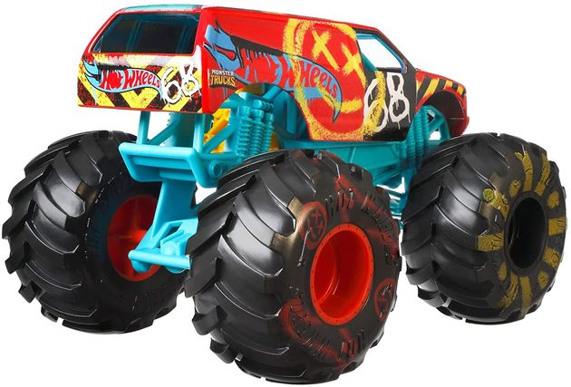 Машина внедорожник Хот Вилс Монстр Трак Hot Wheels Monster Trucks 1:24 изображение 4