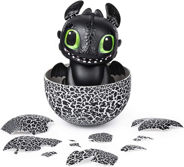 Интерактивный дракон Беззубик в яйце Dreamworks Dragons Hatching Toothless изображение 5