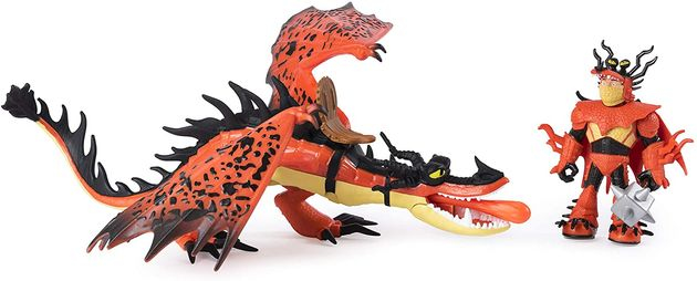 Набор Дракон Кривоклык и всадник Сморкала DreamWorks Dragons Dragons Hookfang and Snotlout изображение