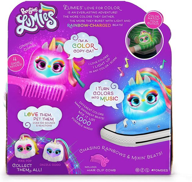 Интерактивная игрушка единорог Спарк Pomsies Lumies Sparkle изображение 1