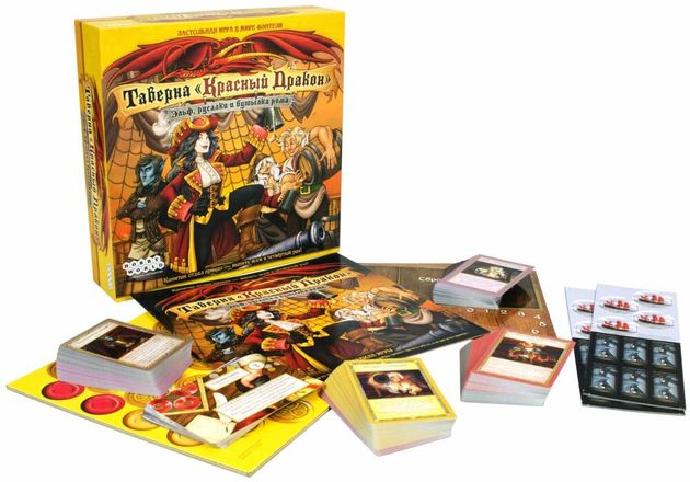 Настольная игра Таверна "Красный Дракон": Эльф, русалки и бутылка рома The red Dragon Inn 4 изображение 5