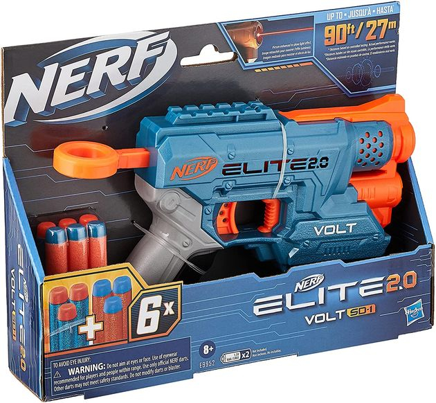 Бластер Нерф Элит Вольт NERF Elite 2.0 Volt изображение 2