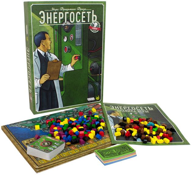 Настольная игра Энергосеть. Новая редакция изображение 2