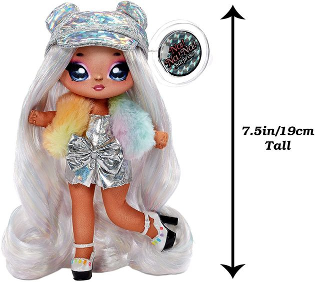 Игровой набор с мягкой куклой Ерай Призм На На На Na Na Na Surprise Glam Series Ari Prism изображение 1