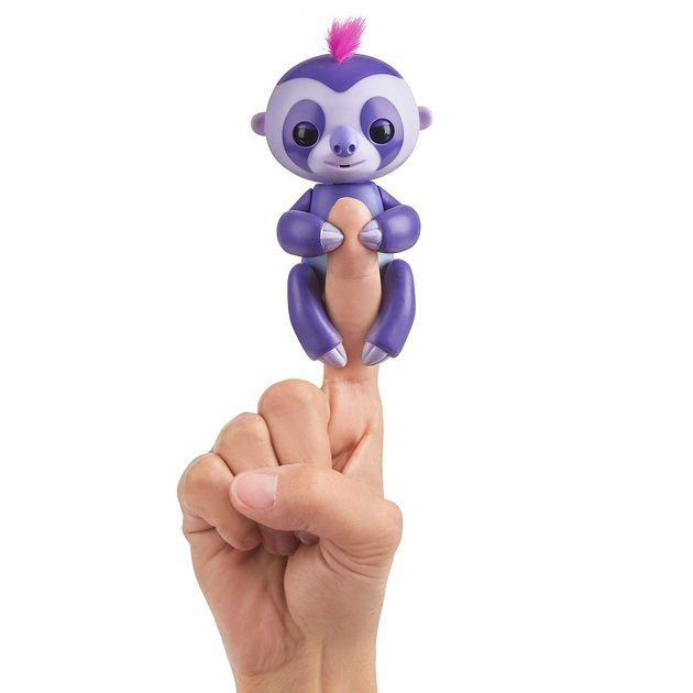 Интерактивная ручная фигурка Fingerlings ленивец Мардж 