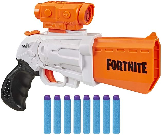 Бластер Нерф Фортнайт с прицелом NERF Fortnite SR Blaster изображение 