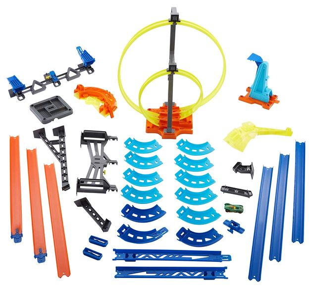 Трек Хот Вилс Гонки по вертикали Hot Wheels Track Builder Vertical GGH70 изображение 3