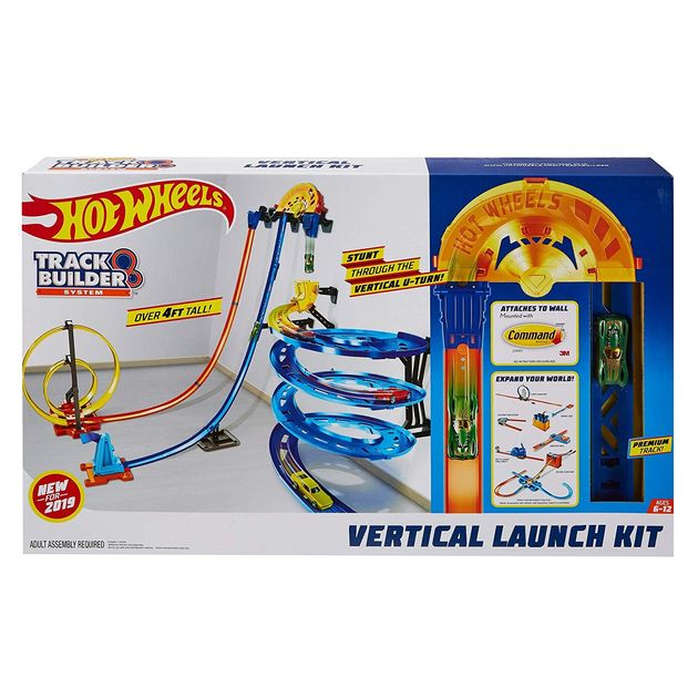 Трек Хот Вилс Гонки по вертикали Hot Wheels Track Builder Vertical GGH70 изображение 4