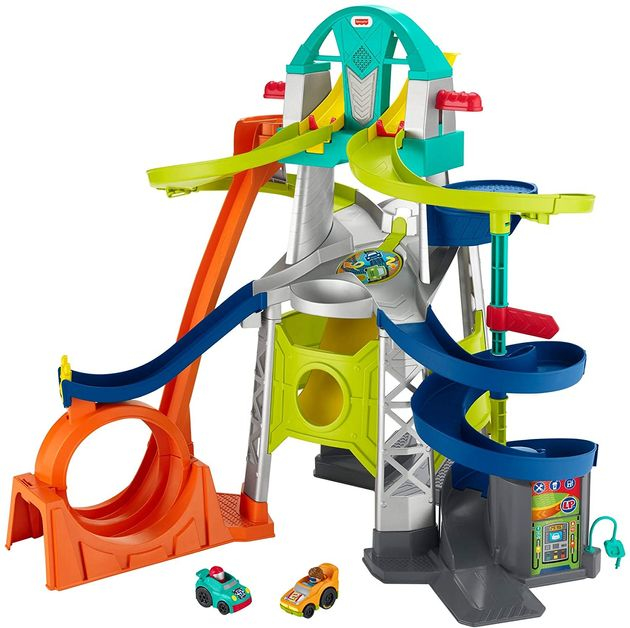 Гоночная трасса Маленькие Люди Фишер Прайс Fisher-Price Little People Launch and Loop Raceway изображение 