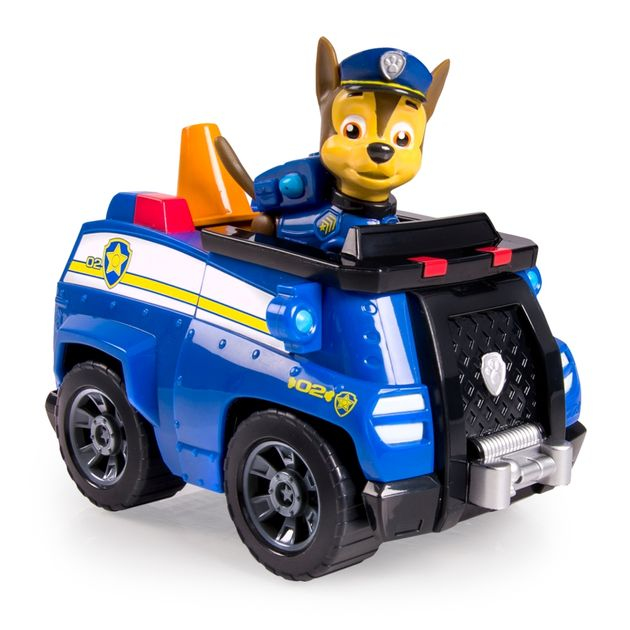 Гонщик Чейз с машиной и фишками Щенячий патруль/Paw Patrol - Chase's Cruiser