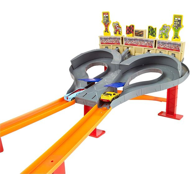 Трек Хот Вилс Безумные гонки Hot Wheels Super Speed Blastway Track Set CDL49 изображение 2