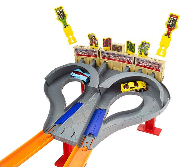 Трек Хот Вилс Безумные гонки Hot Wheels Super Speed Blastway Track Set CDL49 изображение 5