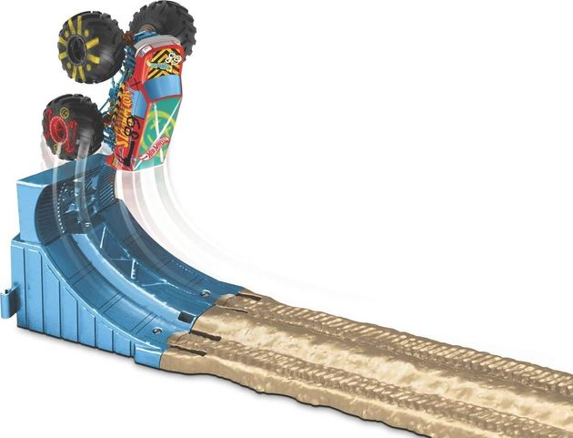 Игровой набор Хот Вилс Двойной старт Hot Wheels Monster Trucks Double Destruction изображение 1
