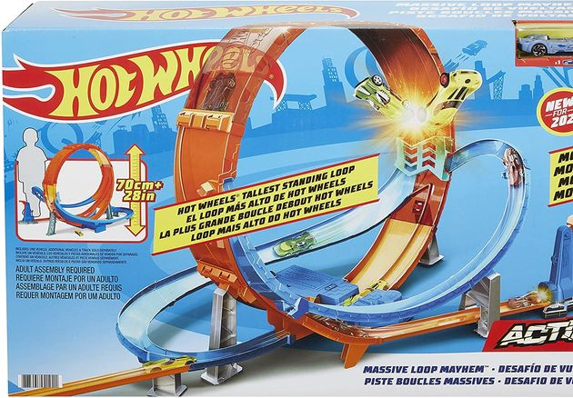 Трек Хот Вилс Гигантская петля Hot Wheels Massive Loop Mayhem изображение 4