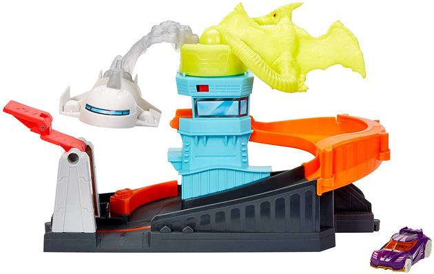 Набор Хот Вилс Монстры в городе Птеро Атака Hot Wheels Ptero Port Attack Playset GBF94 изображение 1