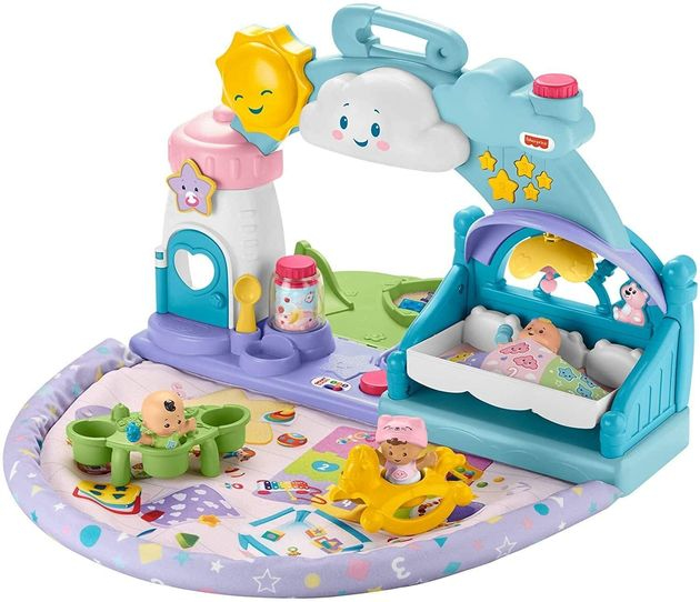 Игровой центр Ясли Фишер Прайс Fisher-Price Little People 1-2-3 Babies Playdate изображение 