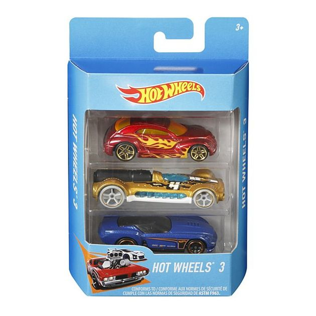 набор 3 машинок Hot Wheels