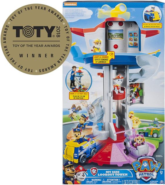 Игровой набор Большая спасательная станция Щенячий патруль/Paw Patrol My Size Lookout Tower 6042018 изображение 9