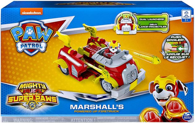 Игровой набор Щенячий патруль Могучие Щенки Маршал Paw Patrol, Mighty Pups Super Paws Marshall’s 6054867 изображение 6