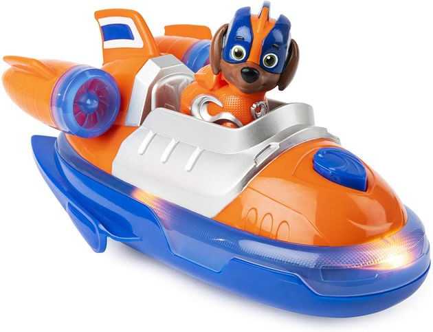 Игровой набор Зума на спасательном автомобиле Щенячий патруль/Paw Patrol Mighty Pups Super Paws Zuma’s Deluxe Vehicle 6054836 изображение 2